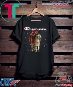 Champion Santa Ronaldo And Messi Christmas Shirt