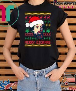 Charles Dickens Merry Dickmas ugly T-Shirt