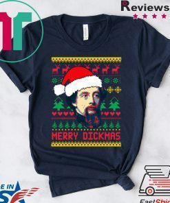 Charles Dickens Merry Dickmas ugly T-Shirt