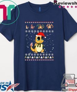 Charmander Pokemon Ugly Christmas T-Shirt
