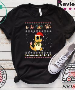 Charmander Pokemon Ugly Christmas T-Shirt