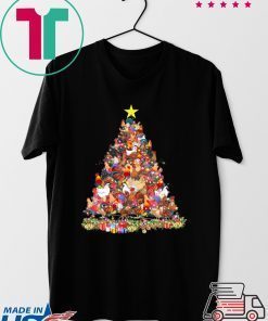 Chicken Christmas Tree T-Shirt