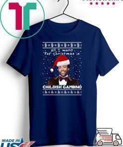 Childish Gambino Rapper Ugly Christmas T-Shirt