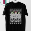 Chillin With My Snowmies Ugly Christmas Shirt