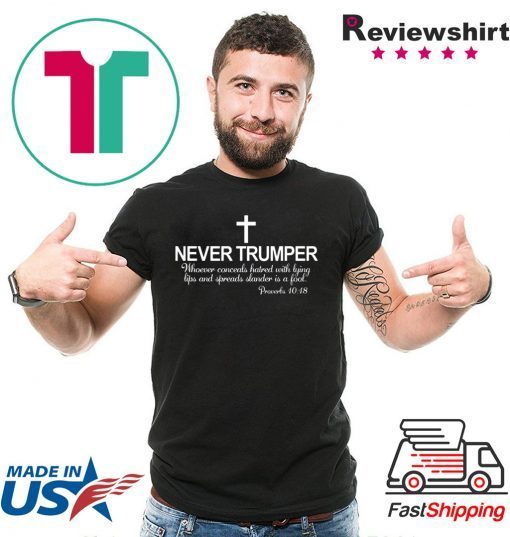 Christian Never Trumper Proverbs 1018 Fool Impeach Trump Shirt