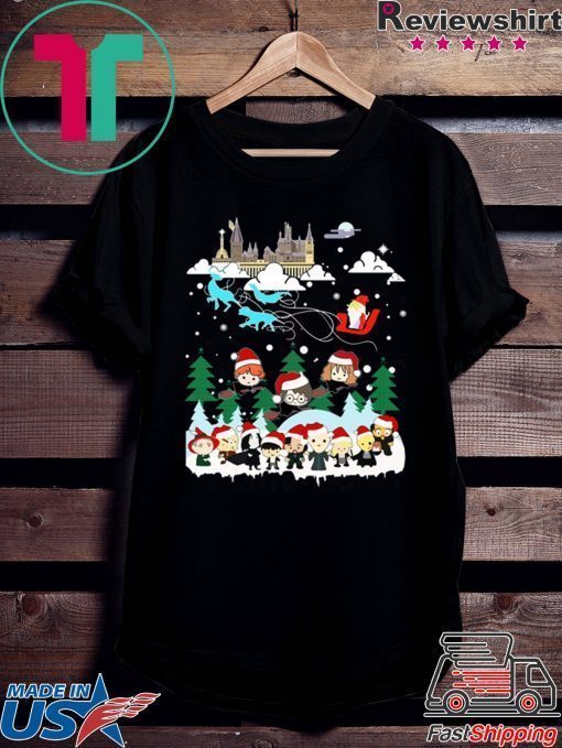 Christmas Santa Albus Dumbledore Sleigh Harry Potter Shirt