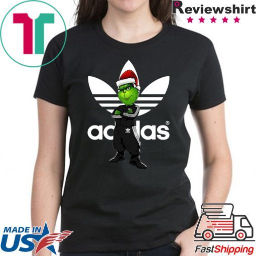 Christmas Santa Grinch Adidas Shirt