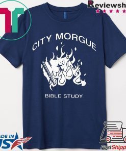 City Morgue Merch Books Burn Easy Black Shirt