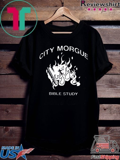 City Morgue Merch Books Burn Easy Black Shirt