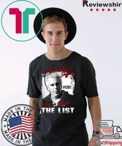 Congratulations Jeffrey you’ve made the list shirt