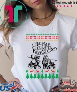 Creedence Clearwater Revival Band Ugly Christmas T-Shirt