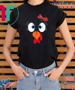 Cute Turkey Face Thanksgiving I'm Thankful Family Costume T-Shirt