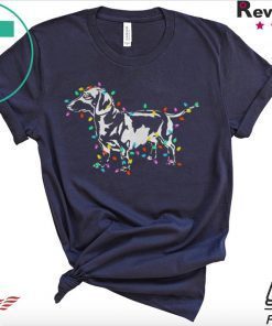 DACHSHUND LIGHT CHRISTMAS SHIRT