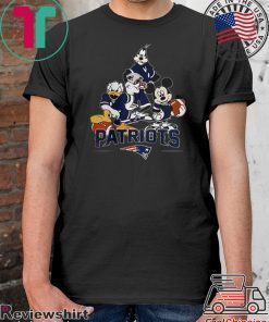 DISNEY CHARACTER NEW ENGLAND PATRIOTS SHIRT