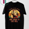 VINTAGE DOLLY PARTON TEASE IT TO JESUS AND SPRAY IT LIKE HELL RETRO SHIRT
