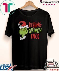 DR SEUSS PRIMARK RESTING GRINCH FACE SHIRT