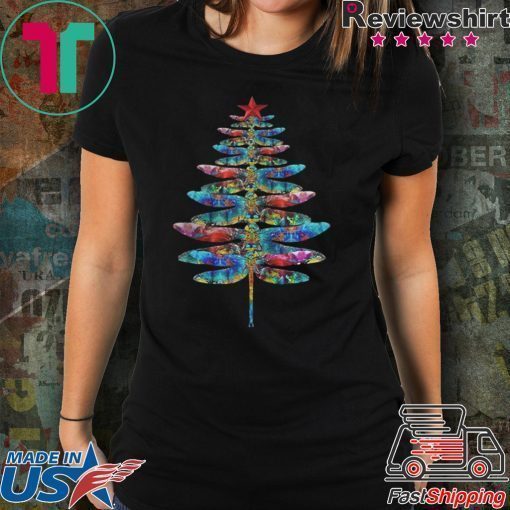 DRAGONFLIES CHRISTMAS TREE SHIRT