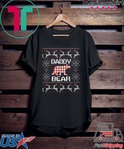 Daddy Bear Matching Family Season Ugly Christmas T-Shirt