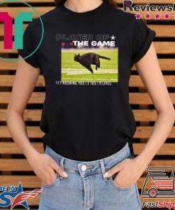 Dallas Cowboys Black Cat Play Of The Game 117 Rushing 2 Tds 9 Lives Shirt 1
