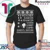 Dasher Dancer Prancer Vixen Comet Cupid Daryl Dixon Christmas Shirt