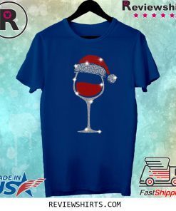 Diamond Wine Glasses Christmas Shirt