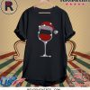 Diamond Wine Glasses Christmas Shirt