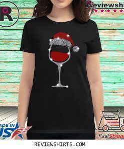 Diamond Wine Glasses Christmas Shirt