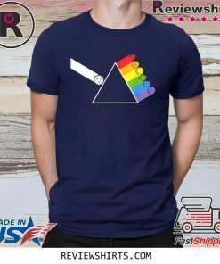 Diceside of the Moon D20 Dice Set Tabletop Game T-Shirt