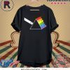 Diceside of the Moon D20 Dice Set Tabletop Game T-Shirt