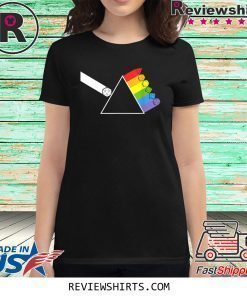 Diceside of the Moon D20 Dice Set Tabletop Game T-Shirt