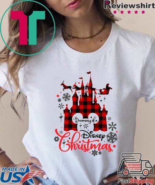 Disneyland Dreaming of a Disney Christmas shirt