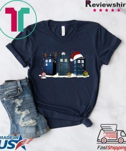 Doctor who tardis police box Christmas Shirt