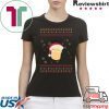 Donald Trump Quid Ho Ho Play On Words Ugly Christmas T-Shirt