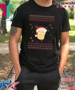 Donald Trump Quid Ho Ho Play On Words Ugly Christmas T-Shirt
