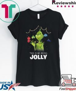 Dr Seuss The Grinch Being Jolly T-shirt