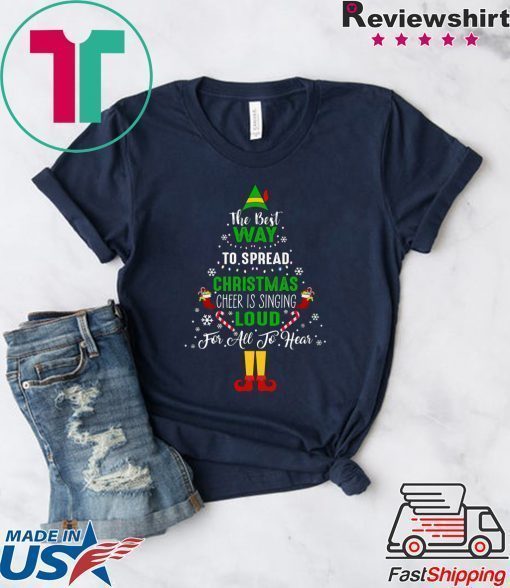 ELF Squad Christmas Shirt The Best Way To Spread Christmas T-Shirt