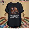 Easily Distracted By Dragon and Books Shirt