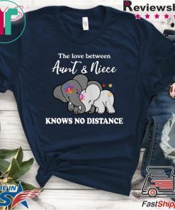 Elephant The love between aunt and niece knows no distance shirt