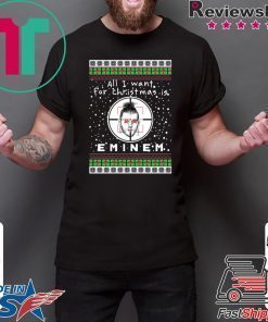 Eminem Rapper Ugly Christmas TShirt