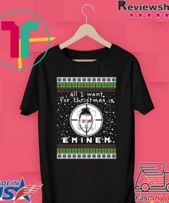 Eminem Rapper Ugly Christmas TShirt
