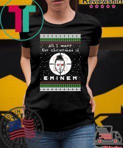 Eminem Rapper Ugly Christmas T-Shirt