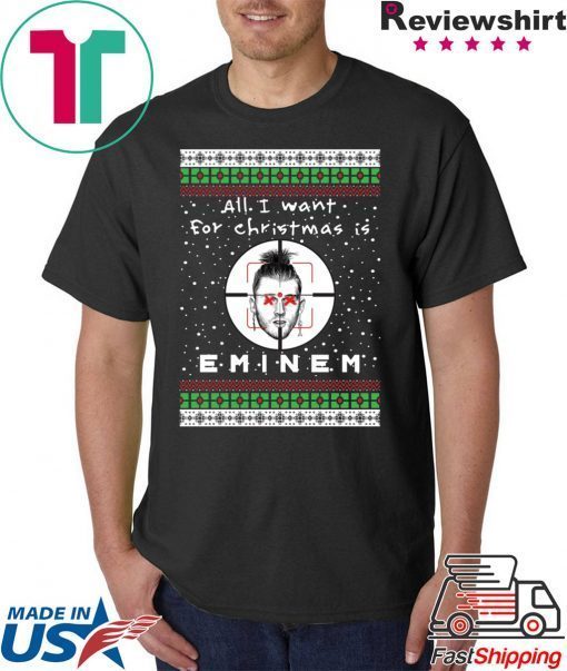 Eminem Rapper Ugly Christmas T-Shirt