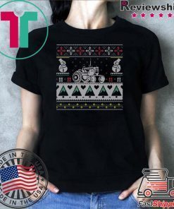Farmer Tractor Ugly Christmas Shirt