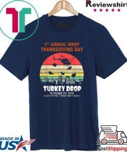 First Annual Thanksgiving Day Turkey Drop Sunrise T-Shirt