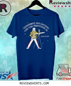 Freddie Mercury Thunderbolt and Lightning Very Very Frightening Me Galileo Shirt