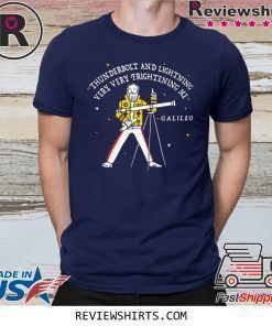 Freddie Mercury Thunderbolt and Lightning Very Very Frightening Me Galileo Shirt