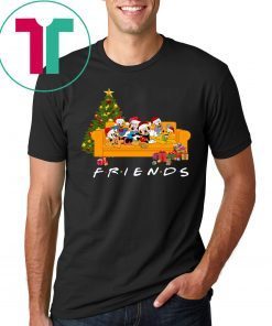 Friends Mickey Disney Family Christmas T-Shirt