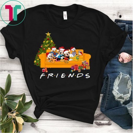 Friends Mickey Disney Family Christmas T-Shirt