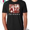 Friends tv show christmas movie characters shirt