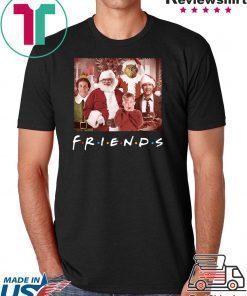 Friends tv show christmas movie characters shirt